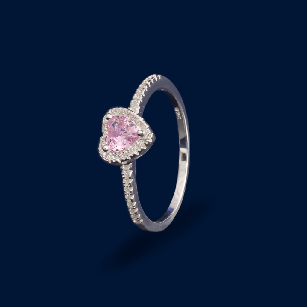 #AD149 - Anillo Corazón Plata - MI2.2