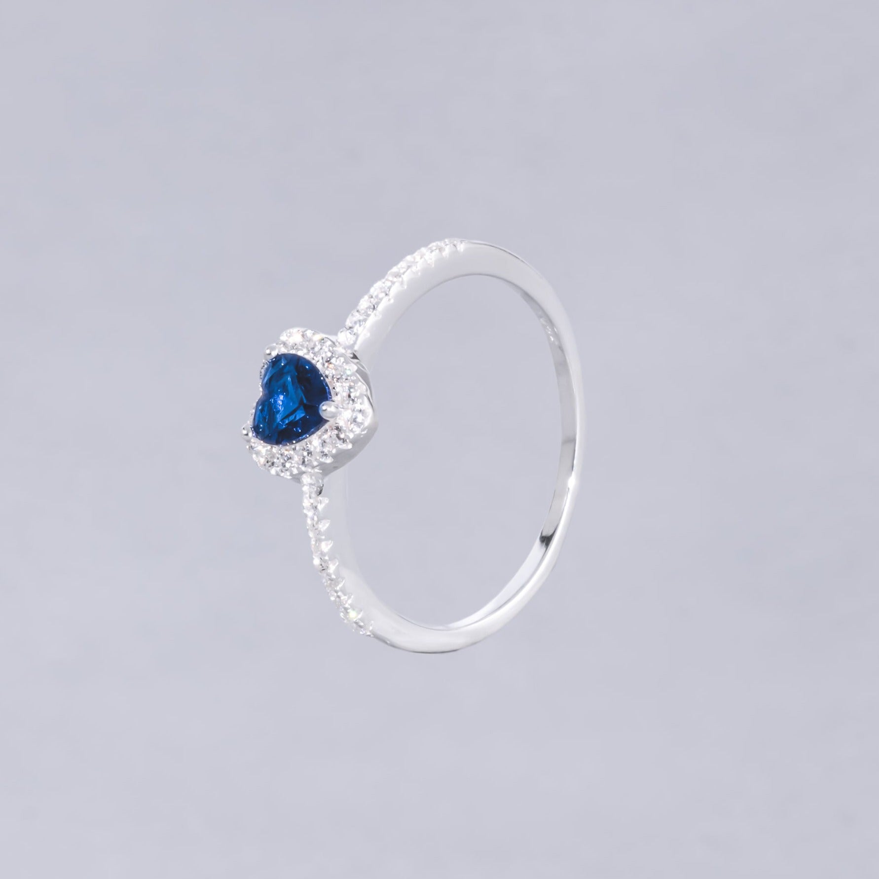 #AD149 - Anillo Corazón Plata - MI2.2