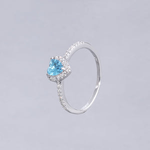 #AD149 - Anillo Corazón Plata - MI2.2