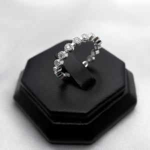 #AD129 - Anillo Churumbela Con Piedra Zirconia Plata - F2.6