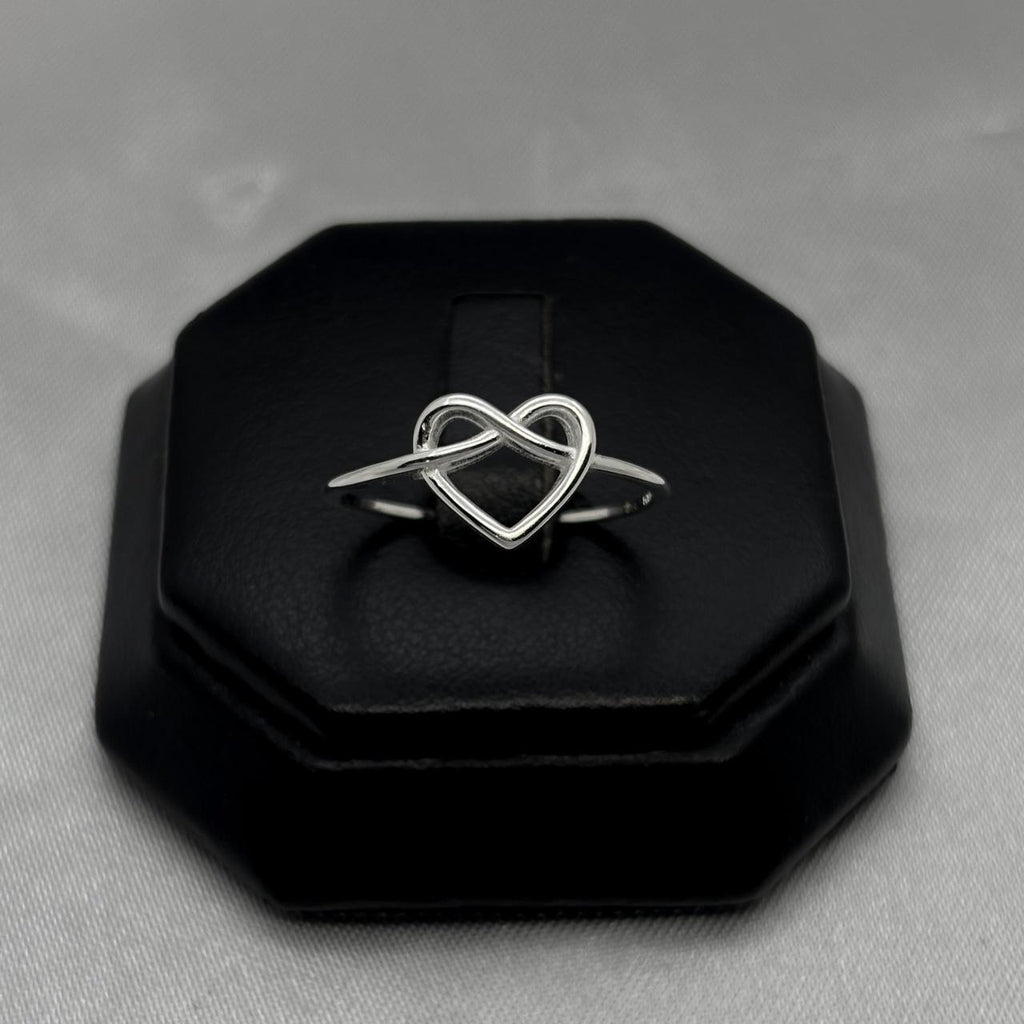 #AD433 - Anillo Corazón Infinito Plata - B11/1.2