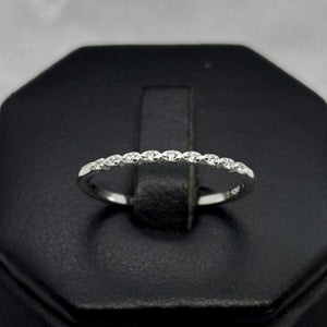 #AD440 - Anillo Con Piedra De Zirconia Plata - B12/1.0