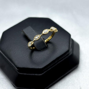 #ADX10102 - Anillo Con Diamante Natural Oro 10K - LX360