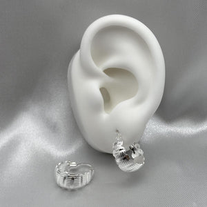 #ARR114 - Arracada Diamantado Aleatorio Plata - ZC3.8