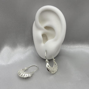 #ARR126 - Arracada Canasta Plata - A06/3.8