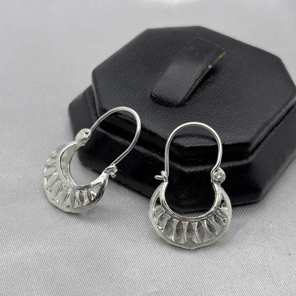 #ARR126 - Arracada Canasta Plata - A06/3.8
