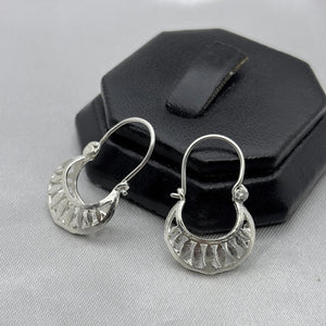 #ARR126 - Arracada Canasta Plata - A06/3.8