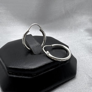 #ARR153 - Arracada Diamantada De Plata - CE7.0