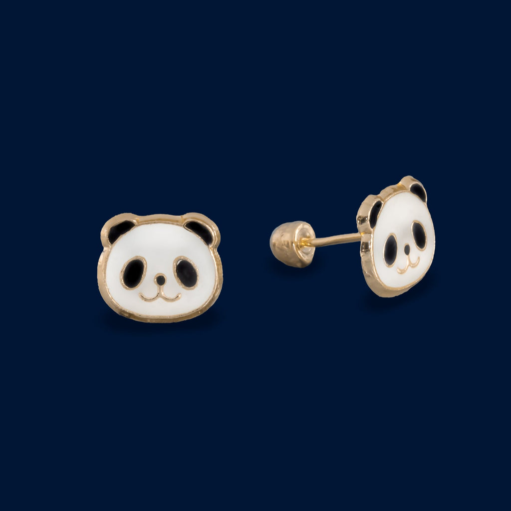 #B10143 - Broquel De Oso Panda De Oro10K