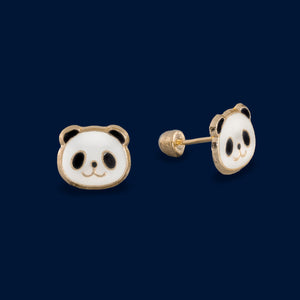 #B10143 - Broquel De Oso Panda De Oro10K