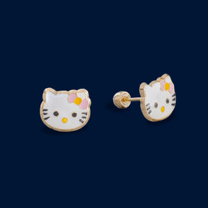 #B10173 - Broquel De Kitty De Oro 10K