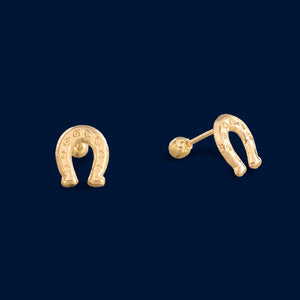 #B10185 - Broquel Herradura Oro 10k