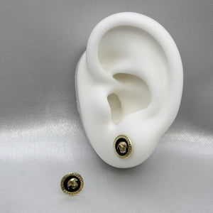 #B10253 - Broquel Medusa Tipo Versace Oro 10K