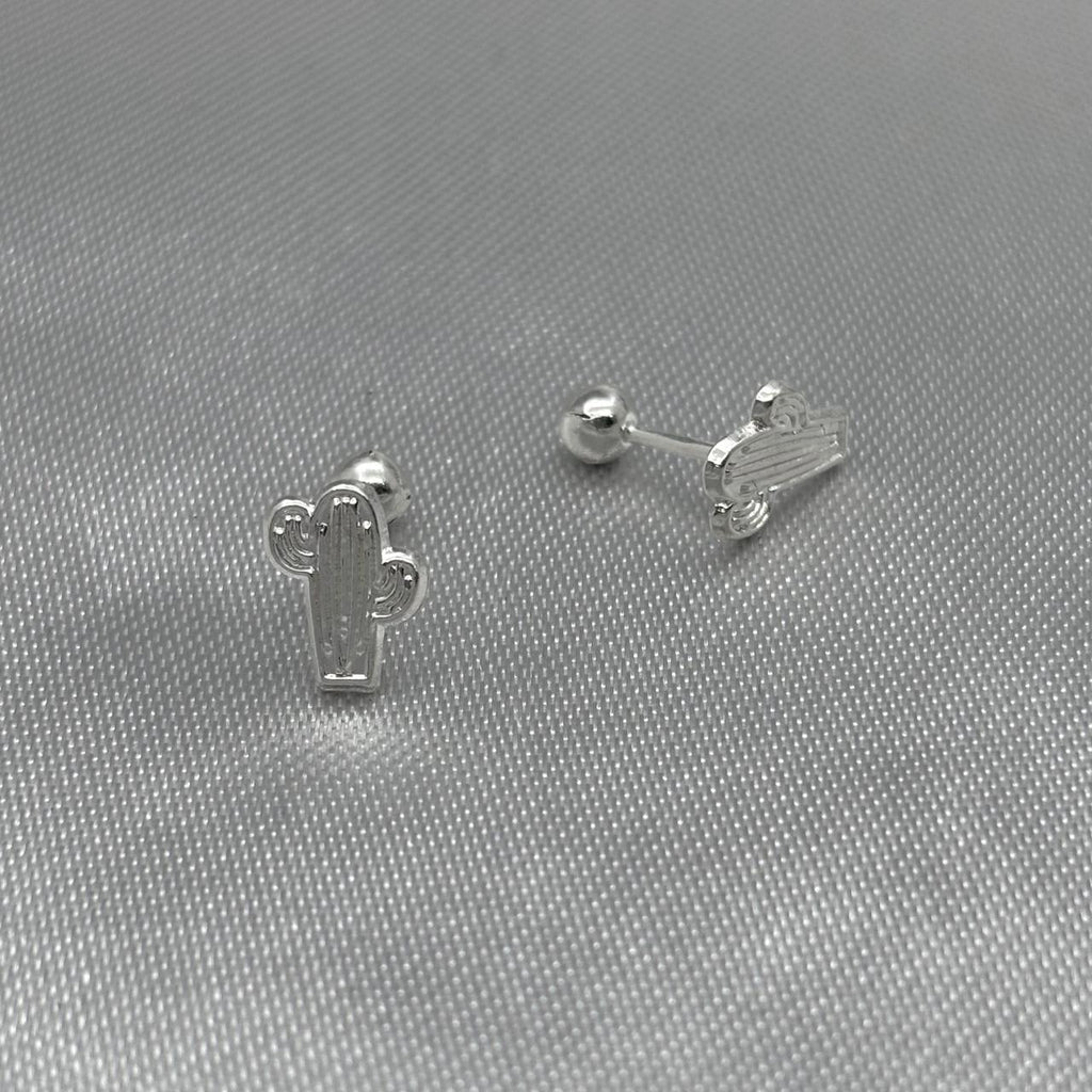 #BR181 - Broquel Cactus Plata - BBF