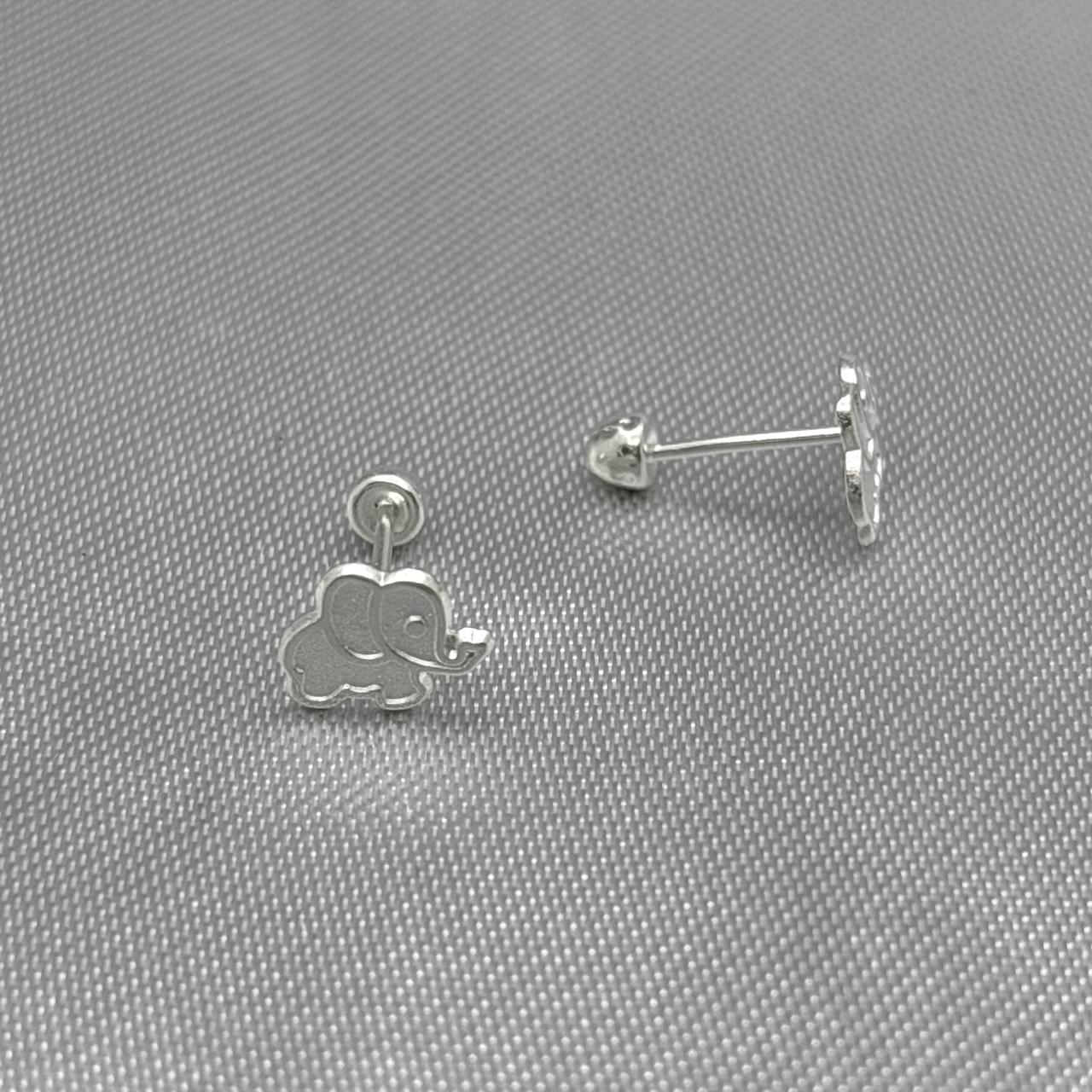 #BR189 - Broquel Elefante Plata - E19