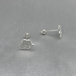 #BR189 - Broquel Elefante Plata - E19
