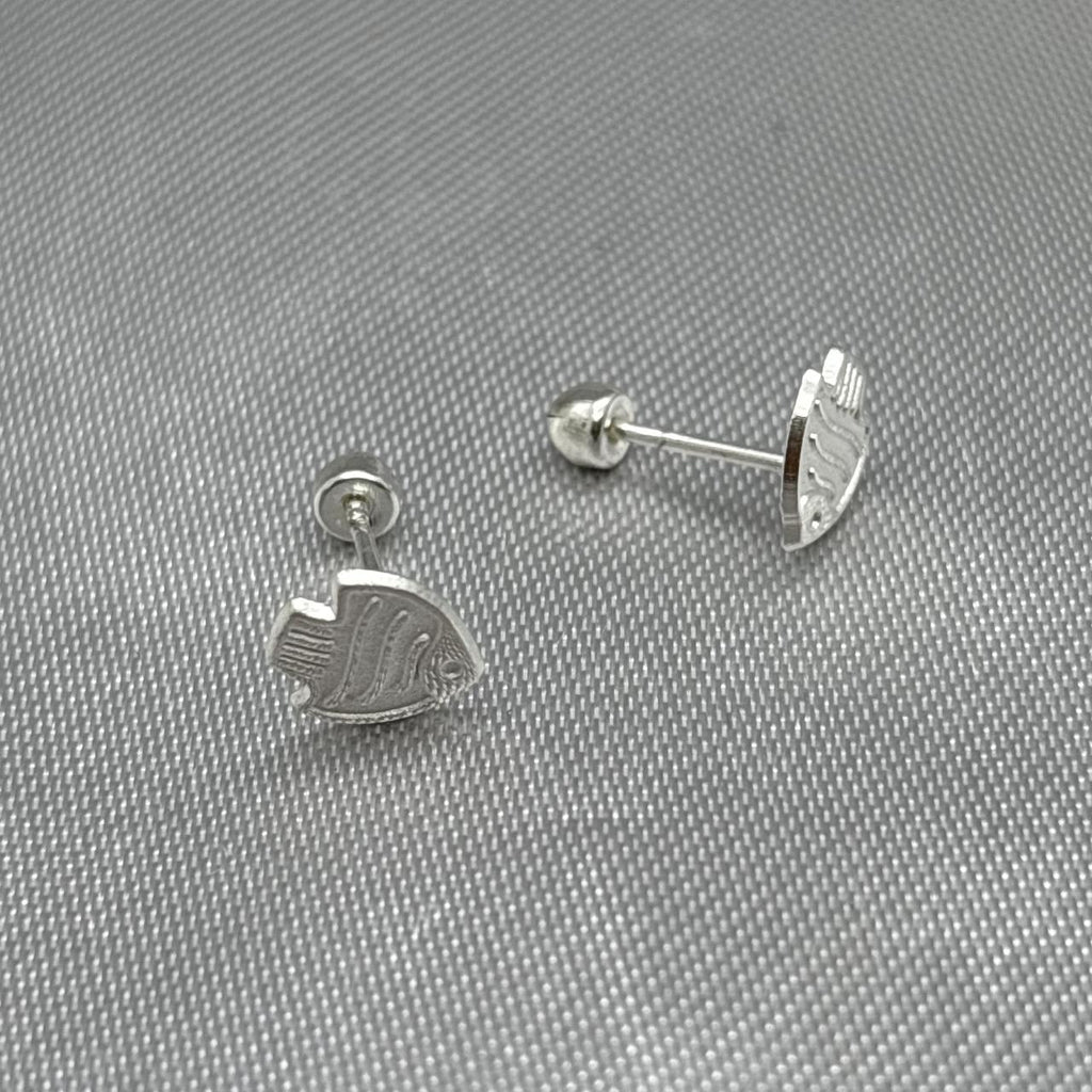 #BR196 - Broquel Pez/Pescado Plata - BBF