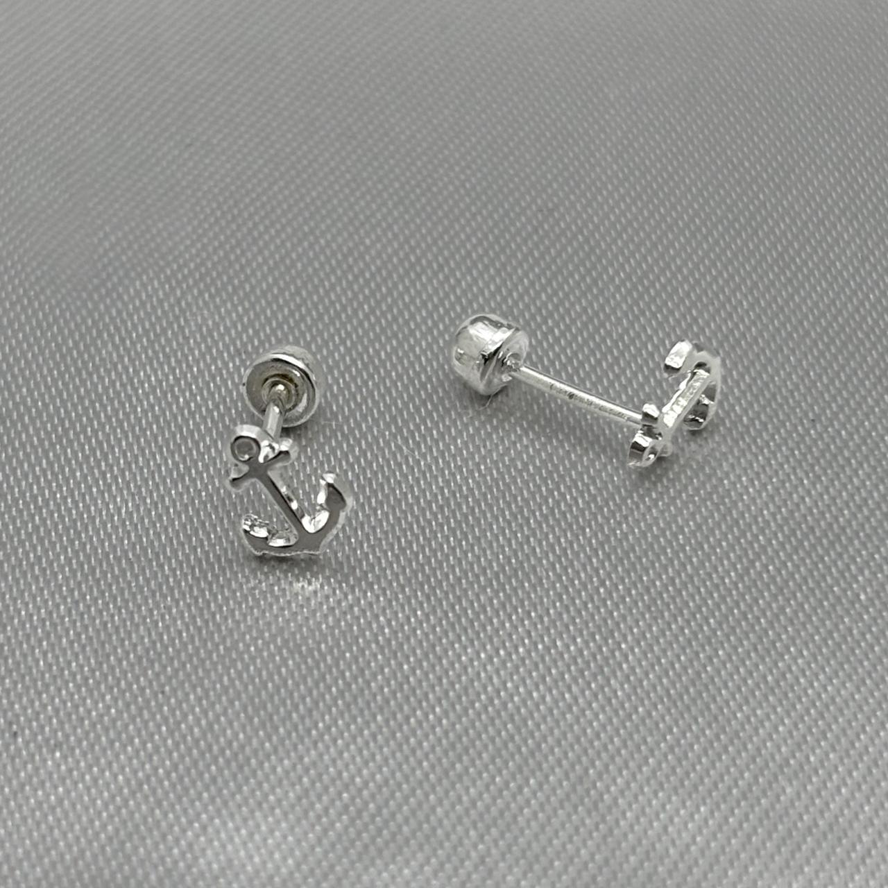 #BR308 - Broquel Ancla Plata