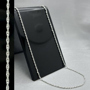 #CAD118 - Cadena Torsal De Plata - 030 - 1 mm - A09/2.2