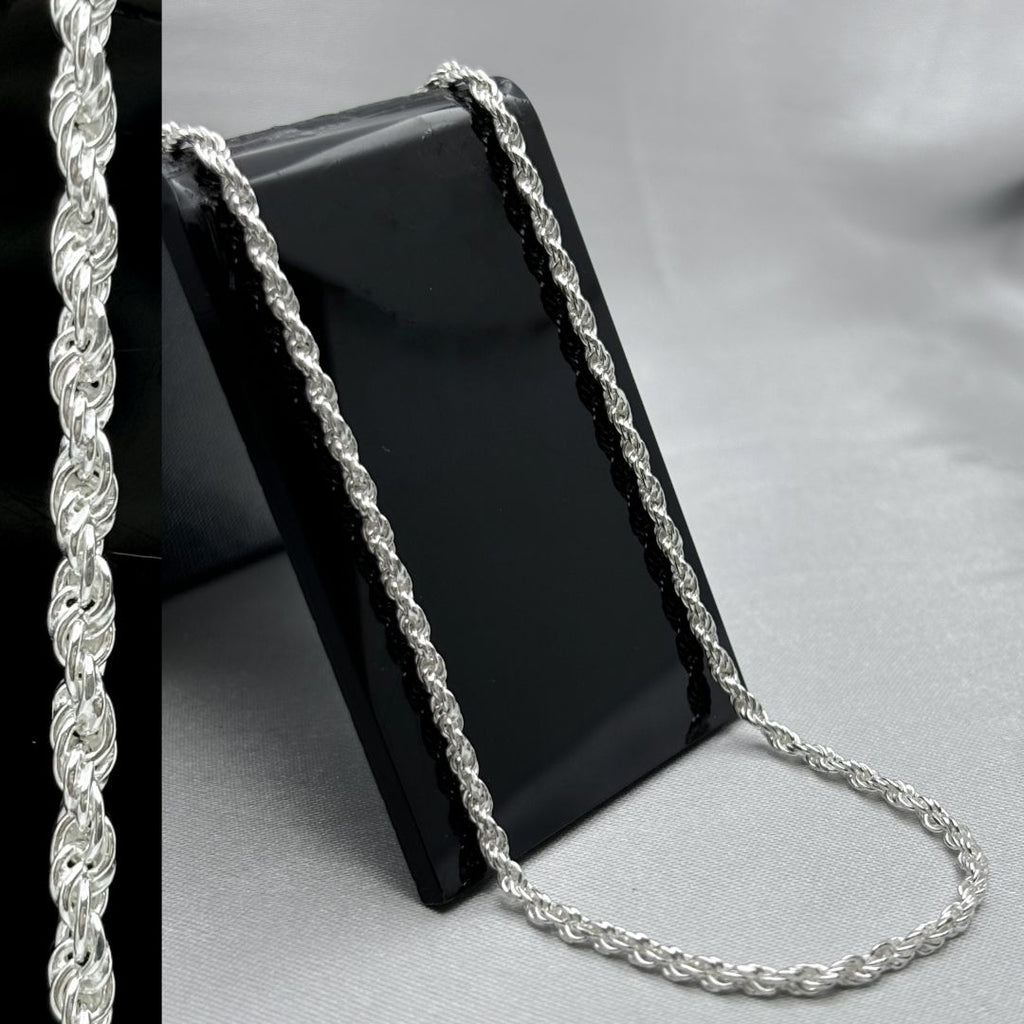 #CAD119 - Cadena Torsal De Plata - 050 - 2.5 mm - CAD7.6