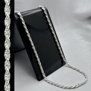 #CAD119 - Cadena Torsal De Plata - 050 - 2.5 mm - CAD7.6