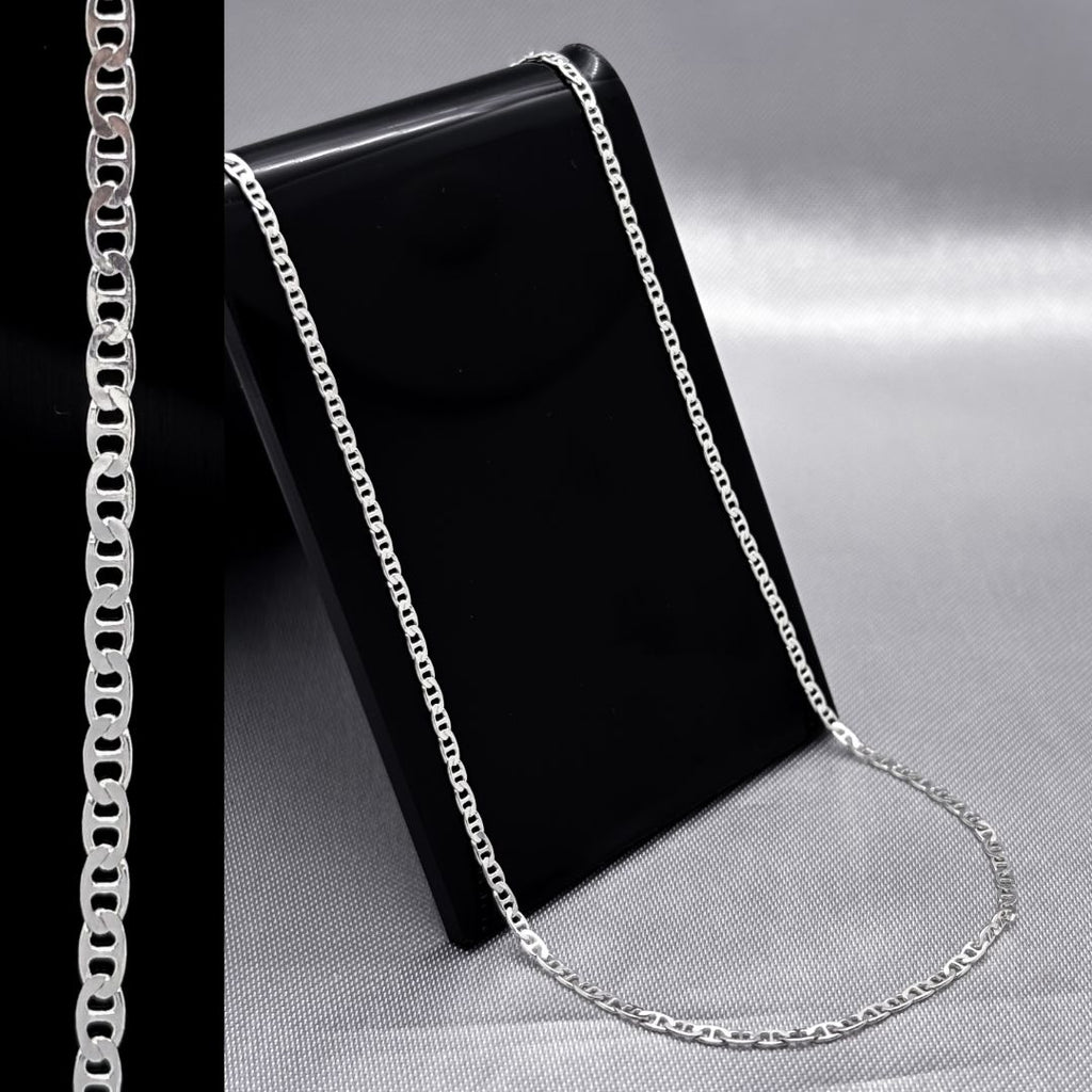 #CAD205 - Cadena Marinera Plata - 050 - 1.5 mm - CAD2.0