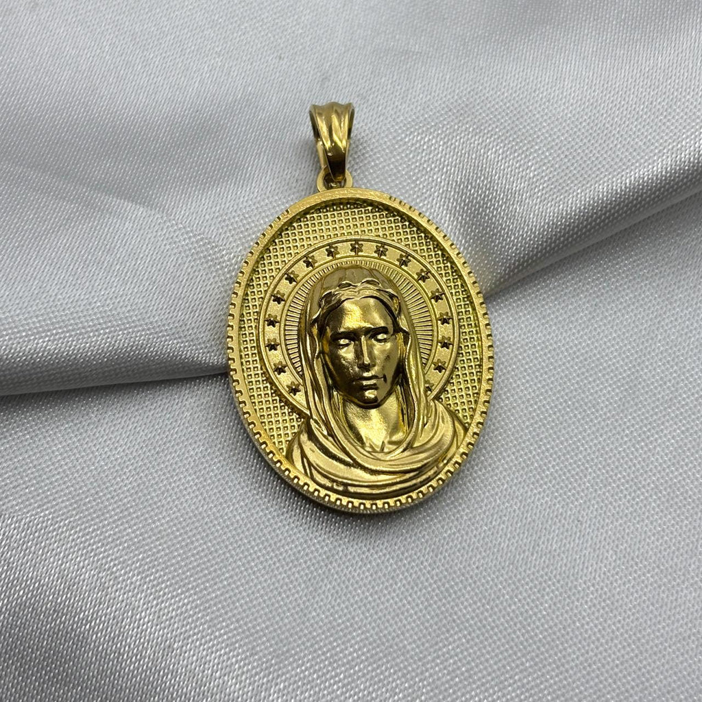 #DOL131 - Dije Virgen María Oro Laminado 18K