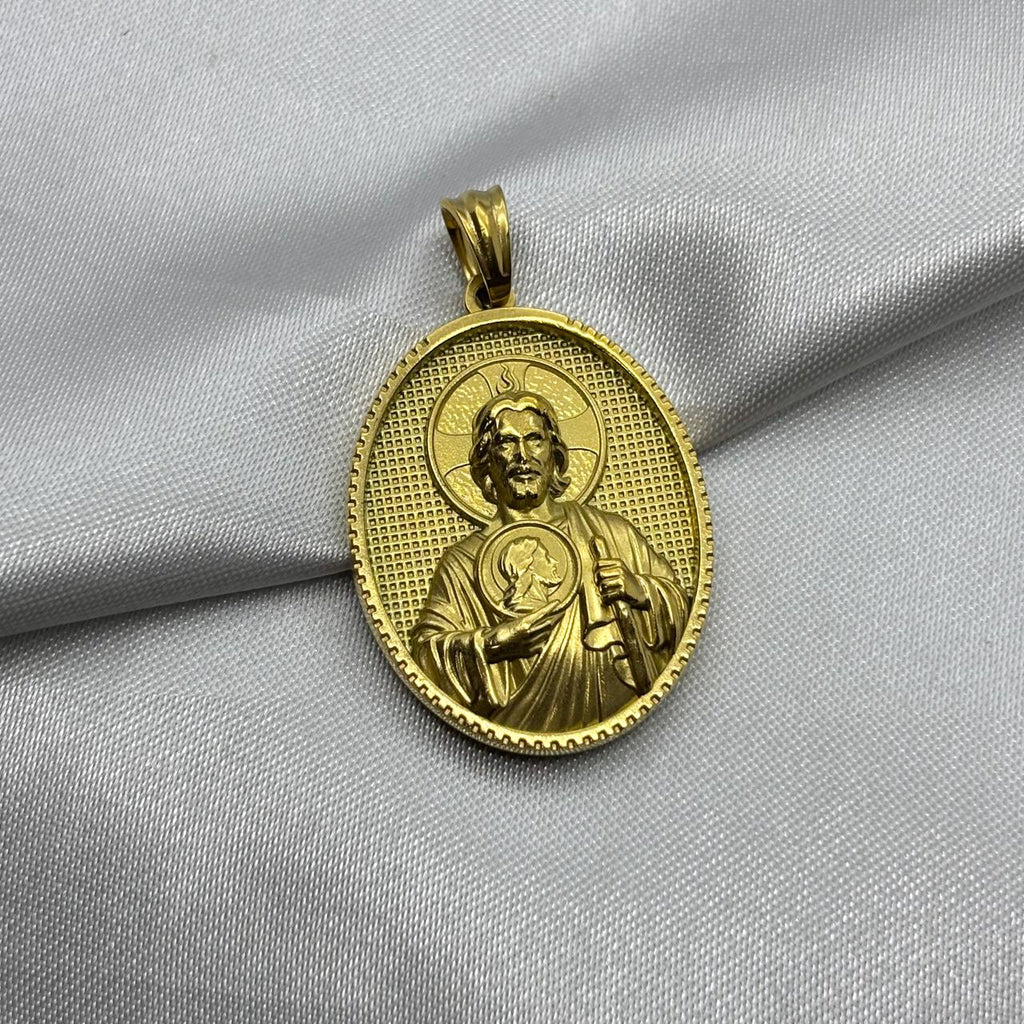 #DOL132 - Dije San Judas Tadeo Oro Laminado 18K
