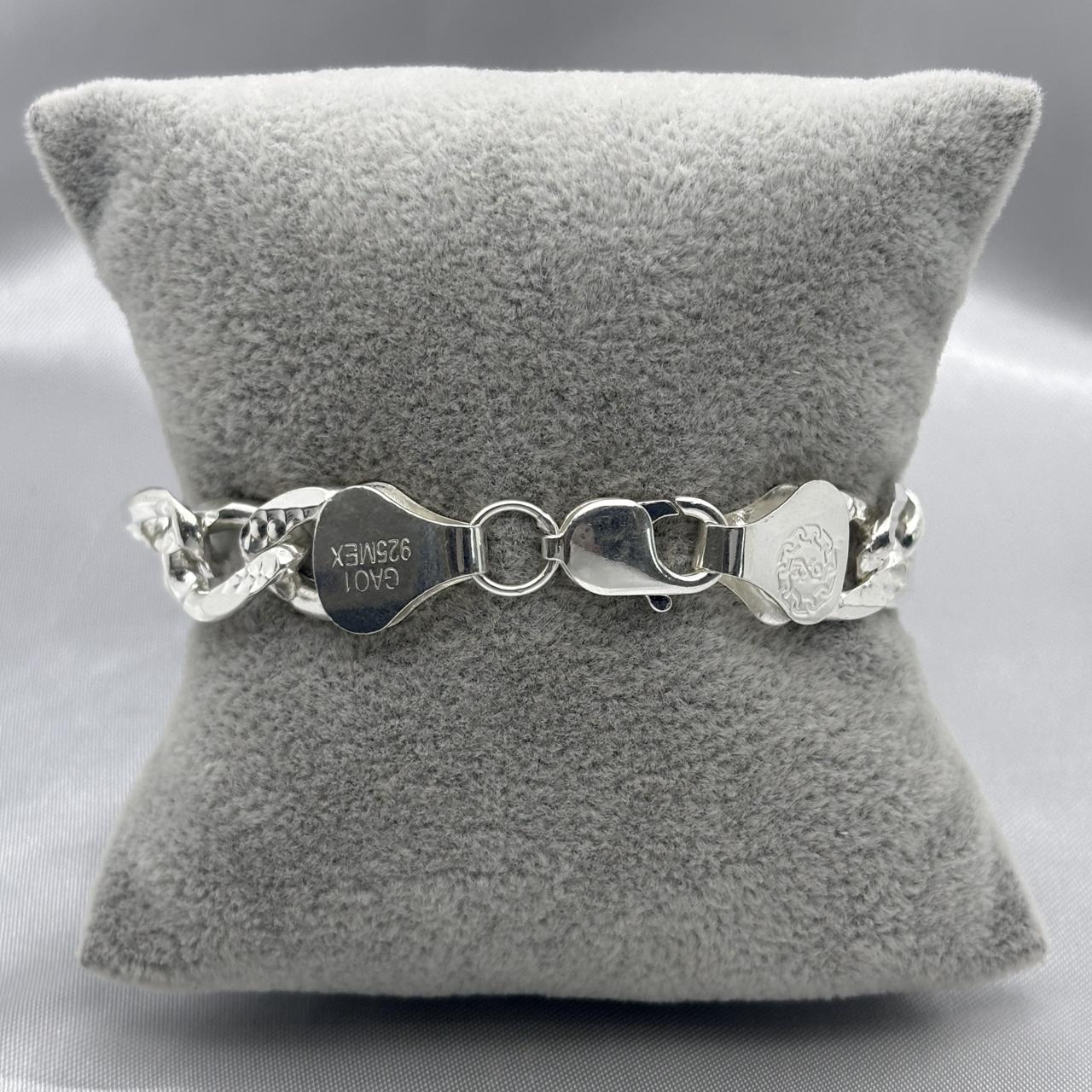 #ESC145 - Esclava Cartier Diamantada Plata - 320 - 1.3 cm - CE53.4