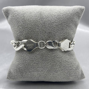 #ESC145 - Esclava Cartier Diamantada Plata - 320 - 1.3 cm - CE53.4