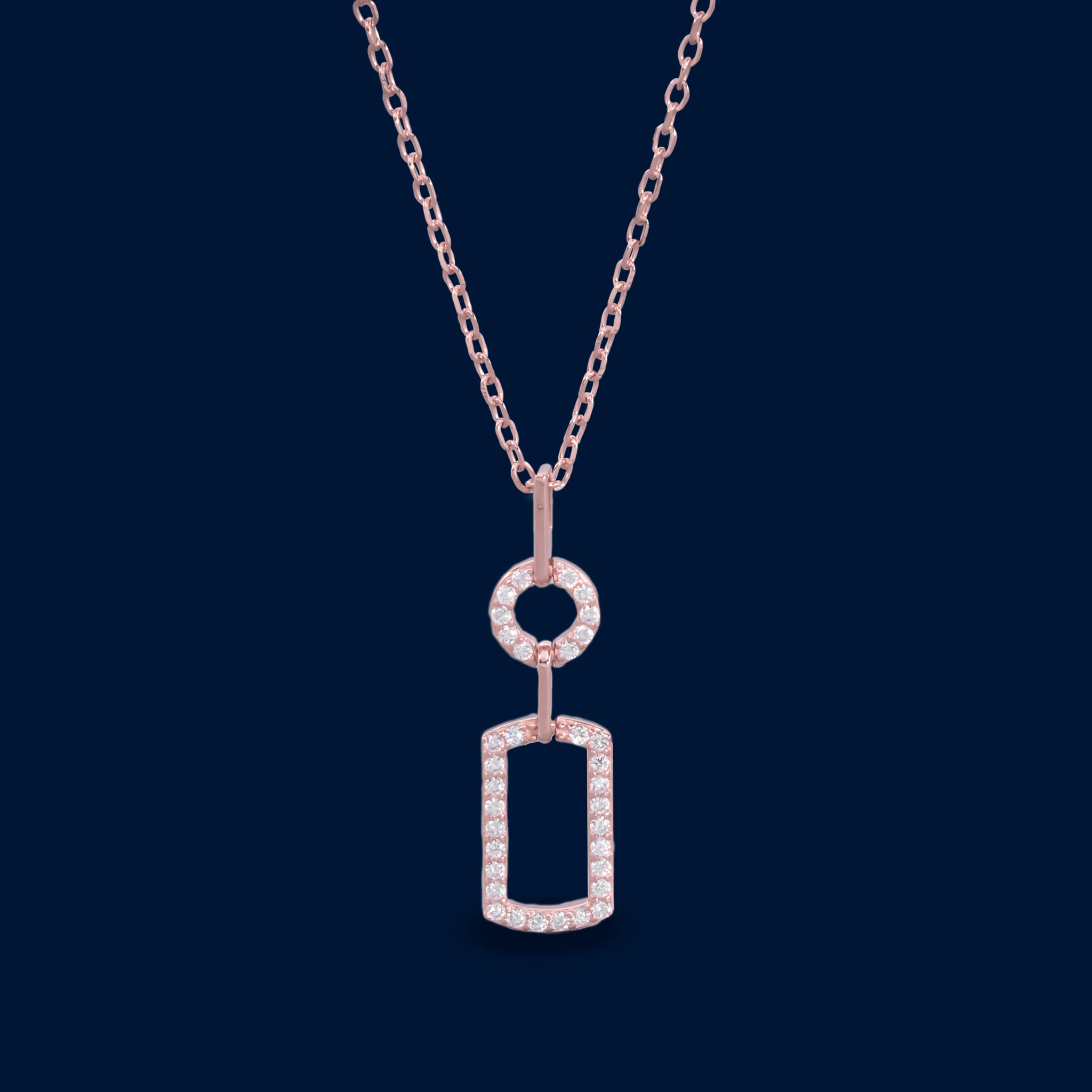 #G137 - Gargantilla Figura Doble - PU3.0