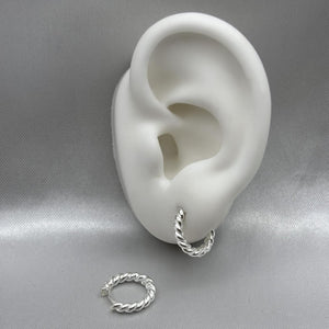 #H120 - Huggies Curly Plata - LL3.2