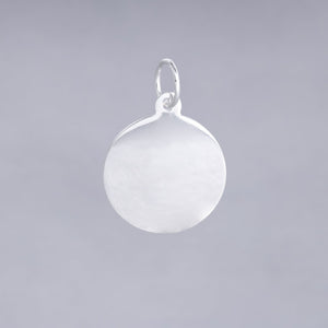 #HE118 - Placa Circular De Plata