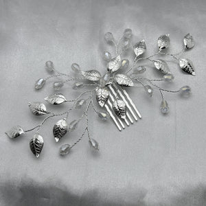 #TOC101 - Tocado/Peineta Con Zirconia