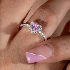 #AD149 - Anillo Corazón Plata - MI2.2