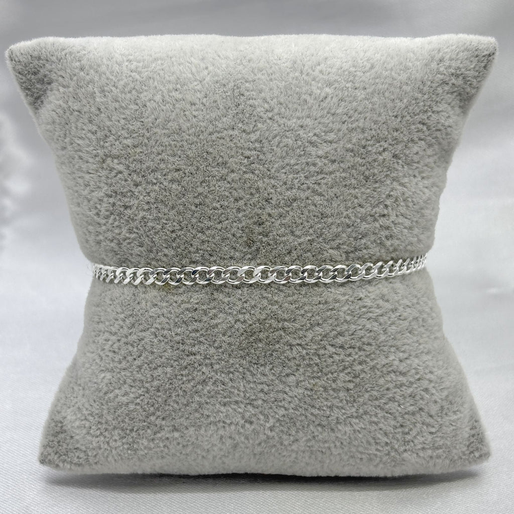 #PO220 - Pulso Barbado Plata - 080 - 3 mm - A04/3.0