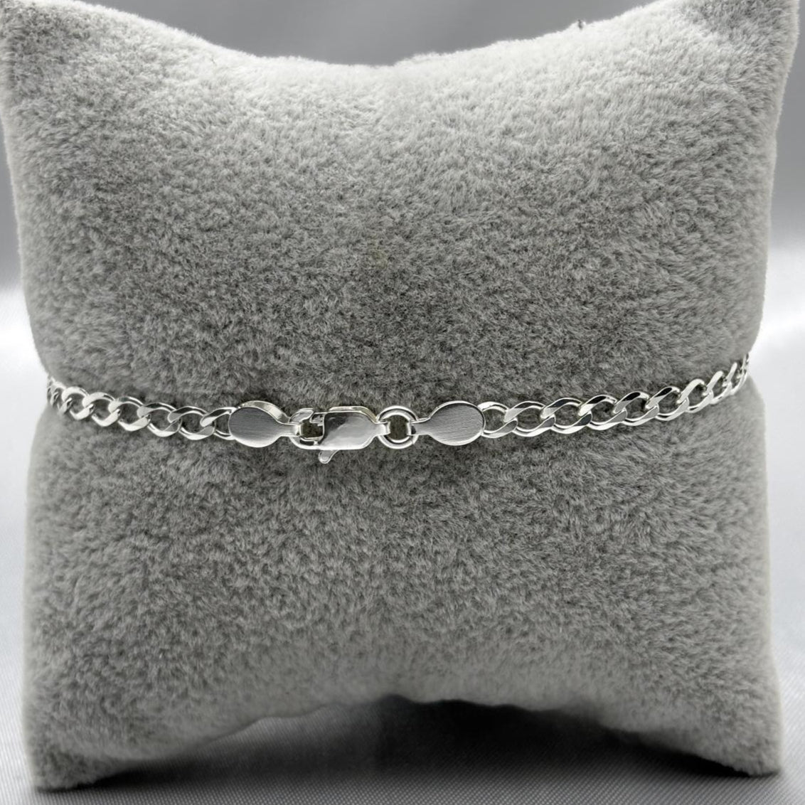 #PA151 - Pulsera Cruz Con Piedra Zirconia Plata - F4.8