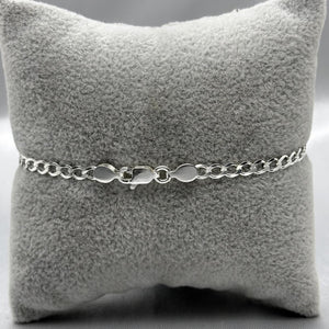 #PA151 - Pulsera Cruz Con Piedra Zirconia Plata - F4.8
