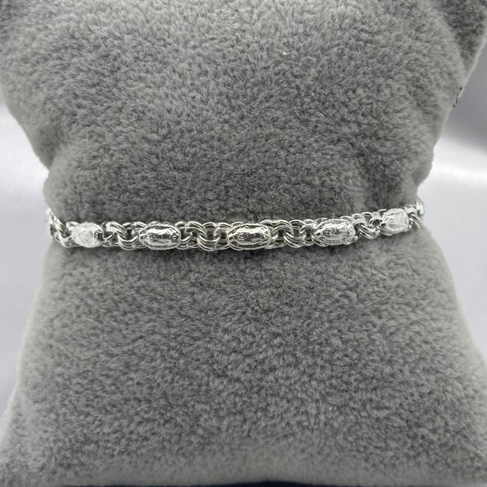 #PA154 - Pulsera Virgen De Guadalupe Plata - ZC7.2