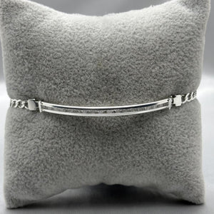 #PA295 - Pulsera Con Piedra Zirconia Plata - ZC5.3