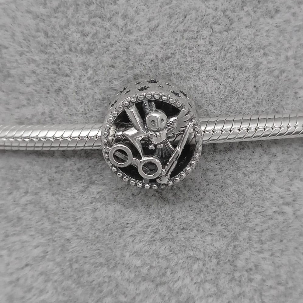 #PAN398 - Charm Harry Potter Con Zirconia Plata - B11/1.9