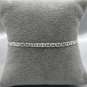 #PO156 - Pulso Gucci Pave Plata - 080 - 3.5 mm - CE2.8