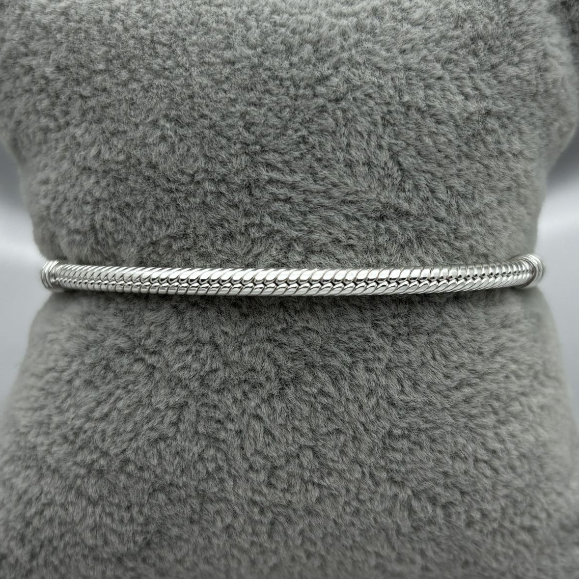 #PP116 - Pulsera Para Charm Con Esfera De Plata - B11/13.7