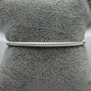 #PP116 - Pulsera Para Charm Con Esfera De Plata - B11/13.7
