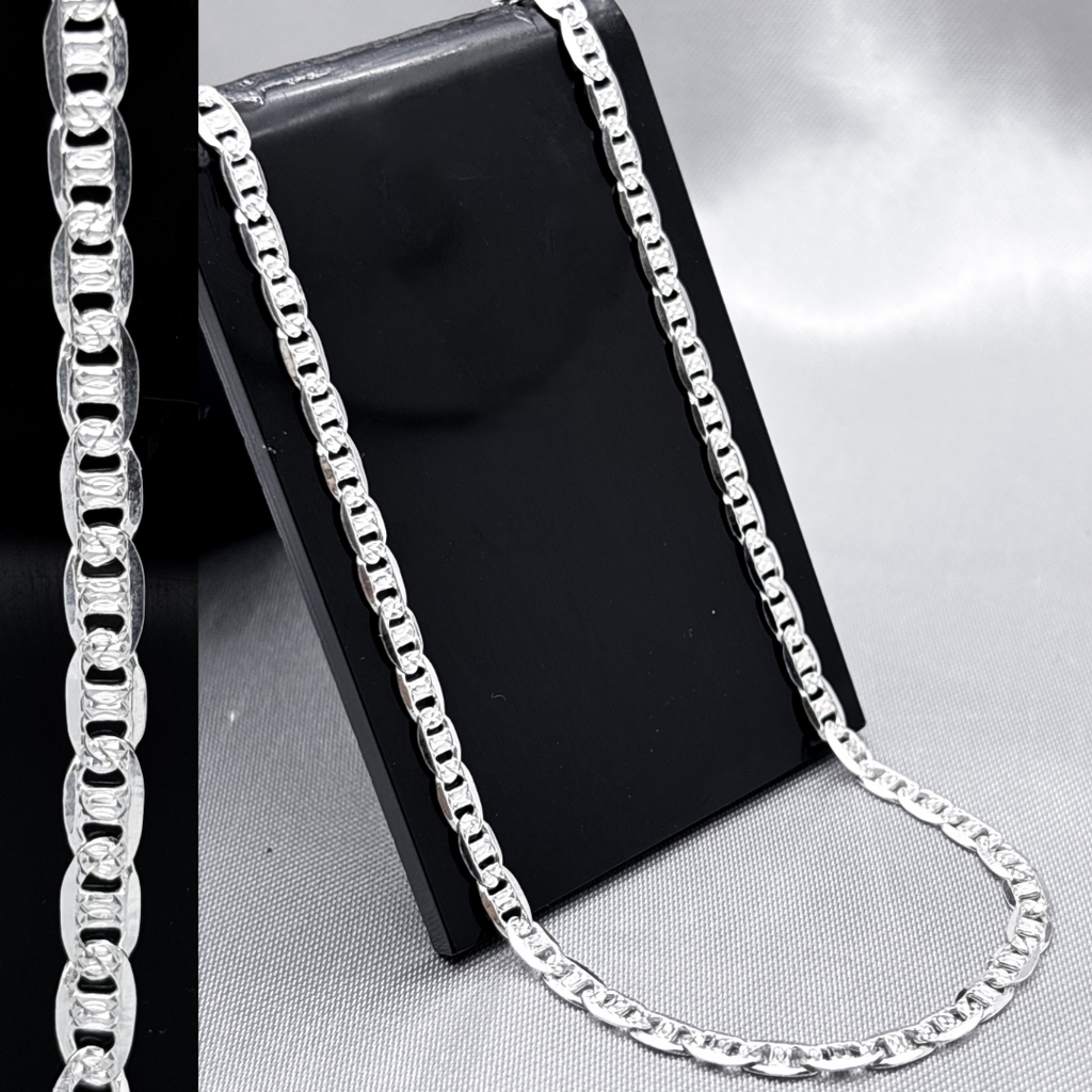 #CAD178 - Cadena Gucci Pave Plata - 080 - 3.5 mm - A06/9.2