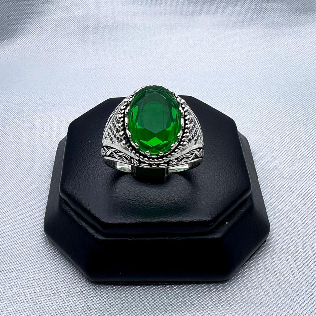 #AC149 - Anillo De Caballero/Hombre De Plata - IP8.7