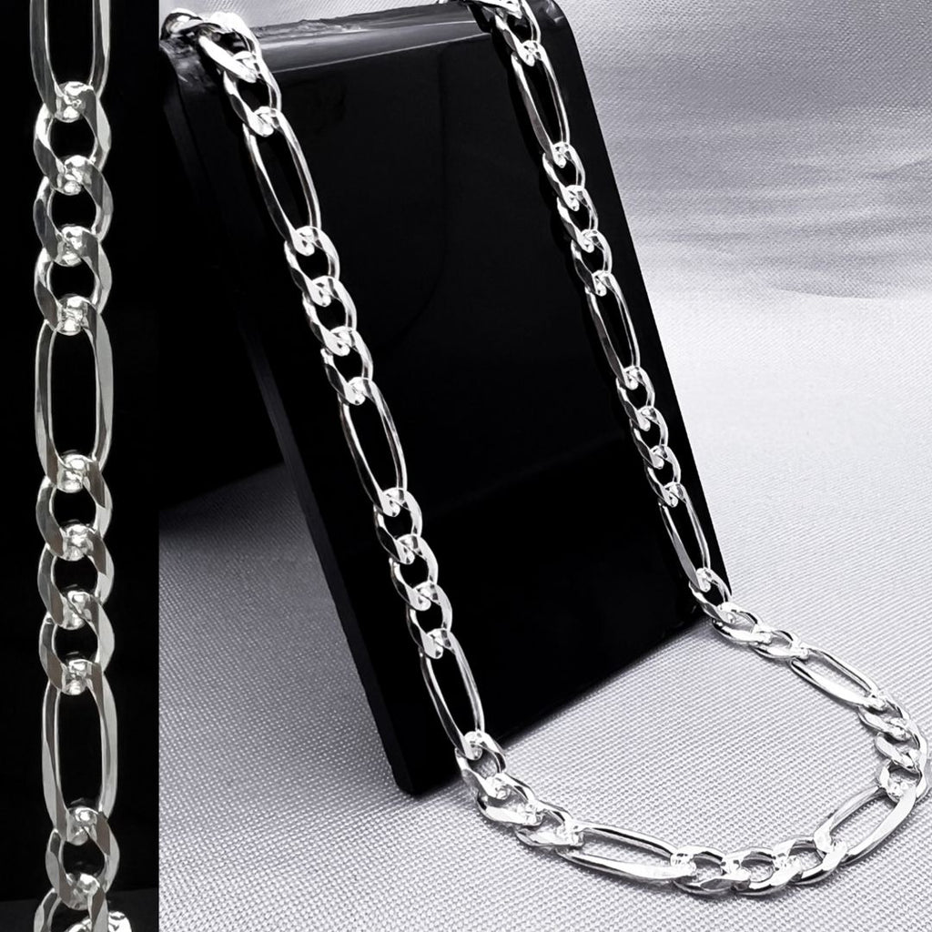 #CAD239 - Cadena Cartier Diamantada Plata - 120 - 5 mm - CAD17.1