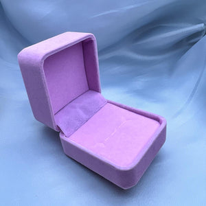 #ACC130 - Cajas De Terciopelo Para Anillo
