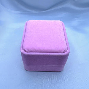 #ACC130 - Cajas De Terciopelo Para Anillo