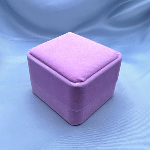#ACC130 - Cajas De Terciopelo Para Anillo